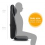 Medisana | MCN | New Generation Shiatsu Massage Seat Cover | Number of massage zones 3 | Heat function | 48 W | Black - 3